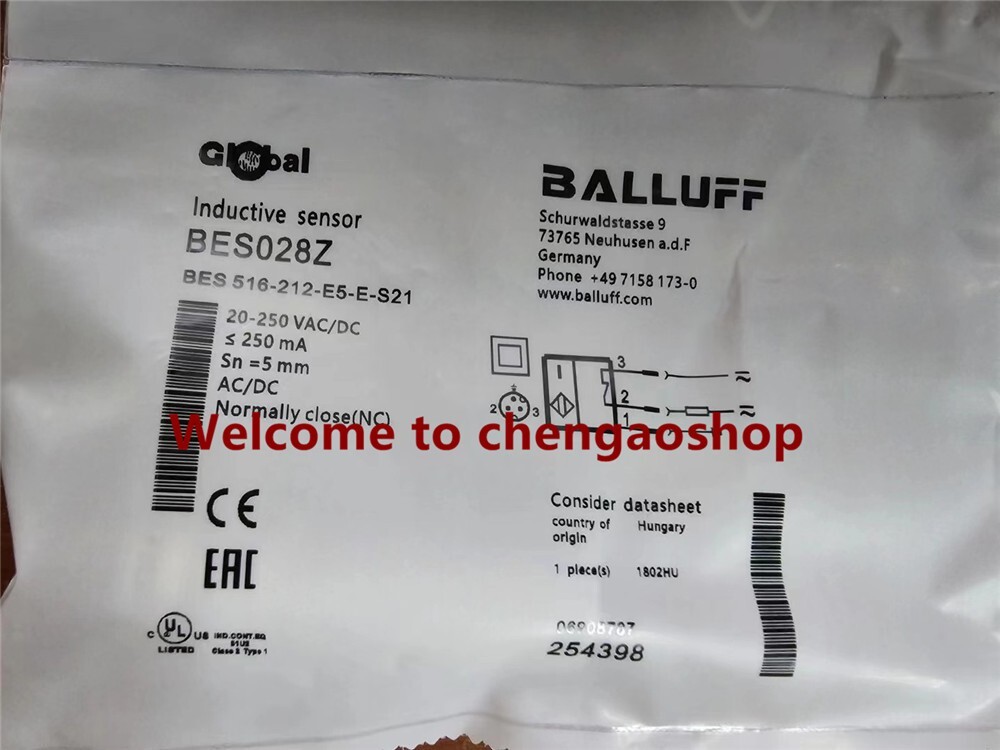1PCS NEW FOR Inductive Sensor BES 516-212-E5-E-S21 BES028Z