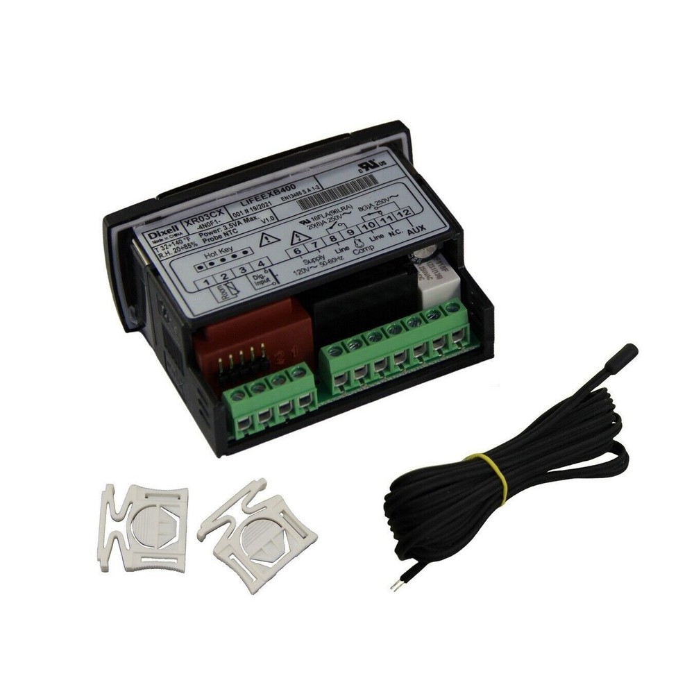 Dixell Temperature Controller XR03CX-4N0F1 with Sensor probe