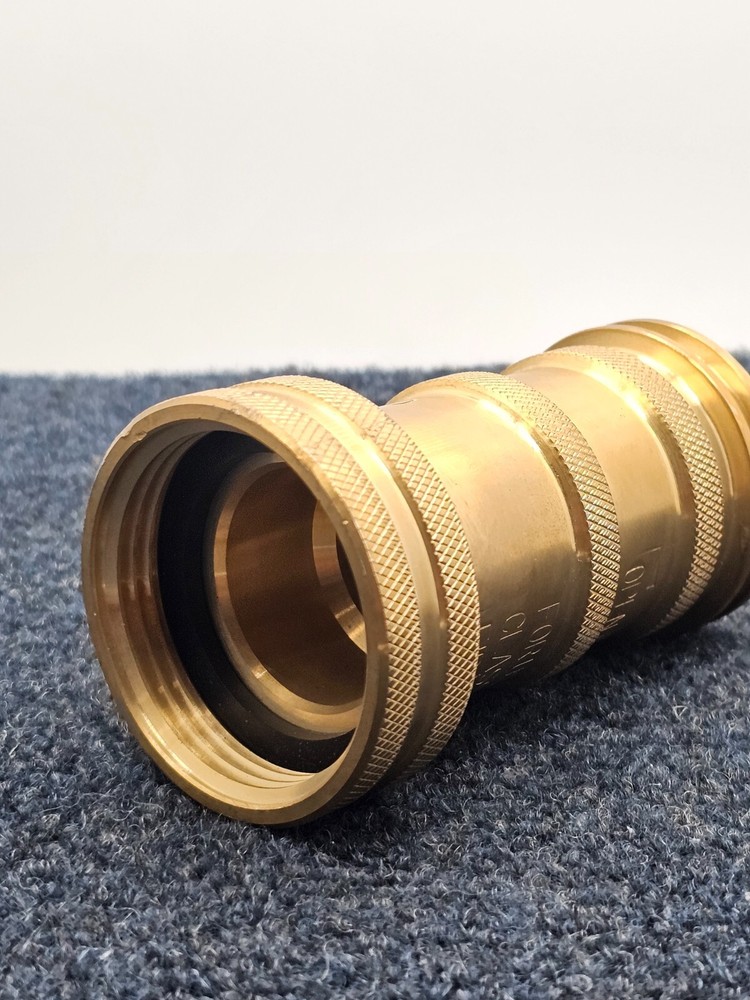 SUNPOOL N40 Brass Nozzle For Use on Class A&B Fires Only, 100 psi
