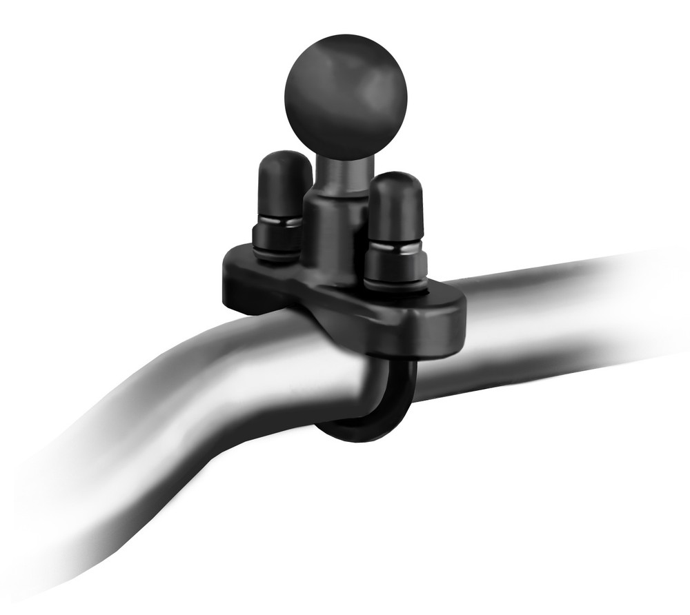 RAM Motorcycle Handlebar U-Bolt Clamp Base With 1" Ball, RAM-B-231ZU