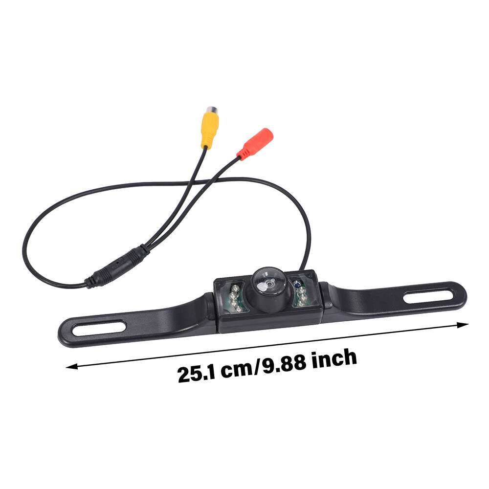 Car Rear View Backup Parking Reverse Camera Back HD Vision Waterproof 7 LED