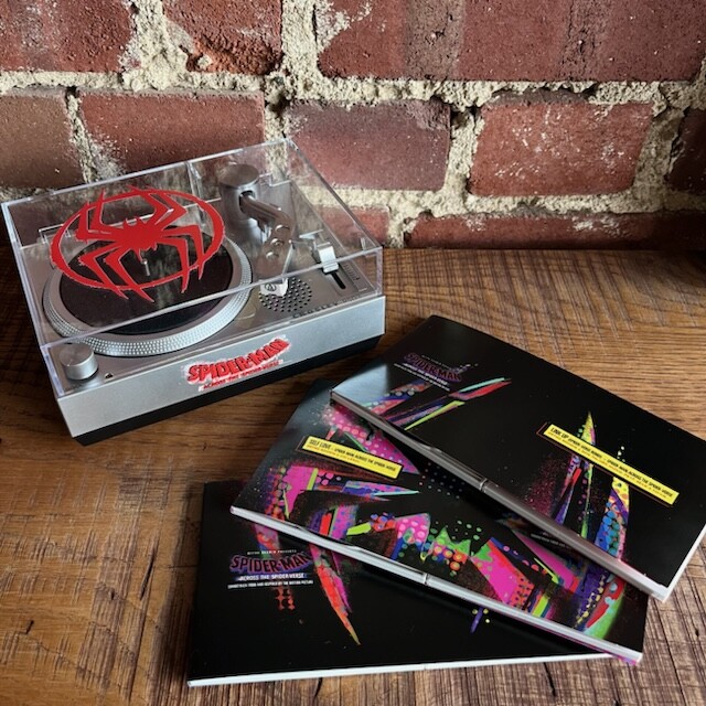 Spider-Man RSD3 Mini Turntable with 3 inch Releases - Mint, Sealed in Box