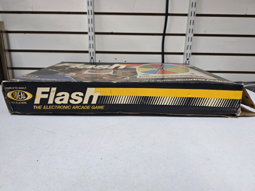 1980 Ideal - Flash, The Electronic Arcade Game, New, Missing One Leg, Working