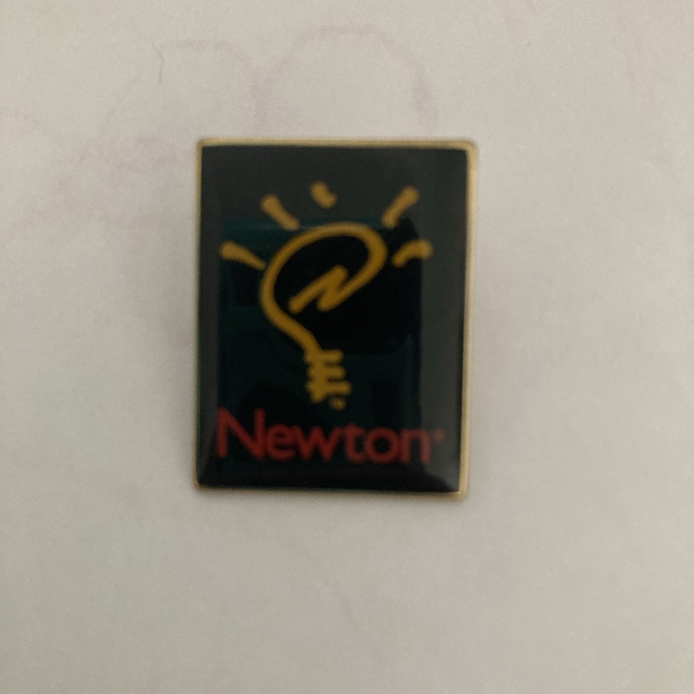 Apple Newton messagepad lapel pin rectangle very RARE