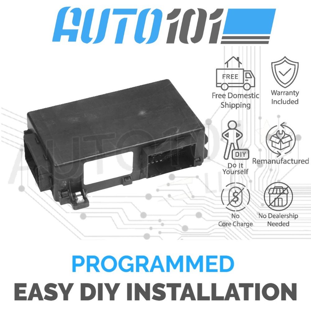 VIN Programmed 2006 Chevrolet Uplander Body Control Module BCM 19330848 GM