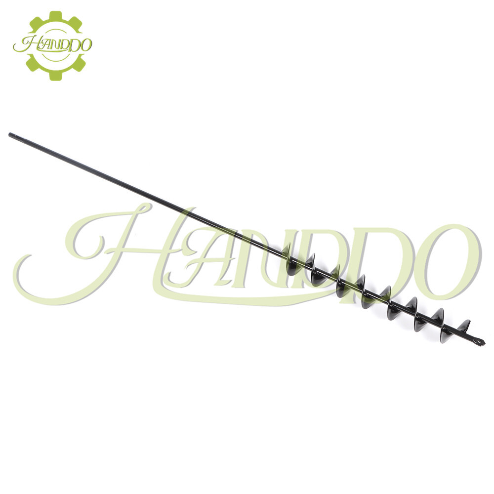 Extended Length Auger Drill Bit 32"×2" Post Hole Digger For 3/8" Hex Drive Dril