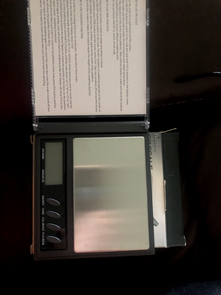 Digital CD Scale 600g. 1000g