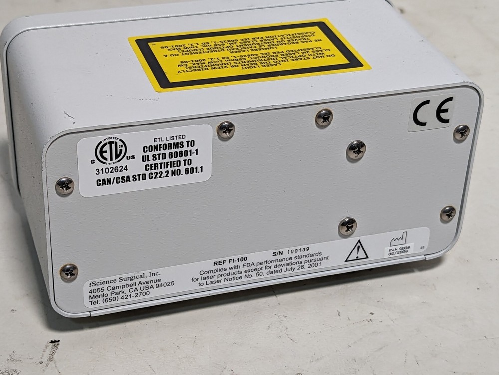 iScience iLumin FI-100 Fiberoptic Illuminator Microillumination Light Source