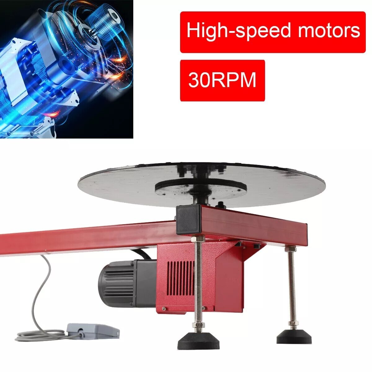 110V Semi-automatic Stretch Film Wrapping Machine Dispenser Tools Pallet Packing