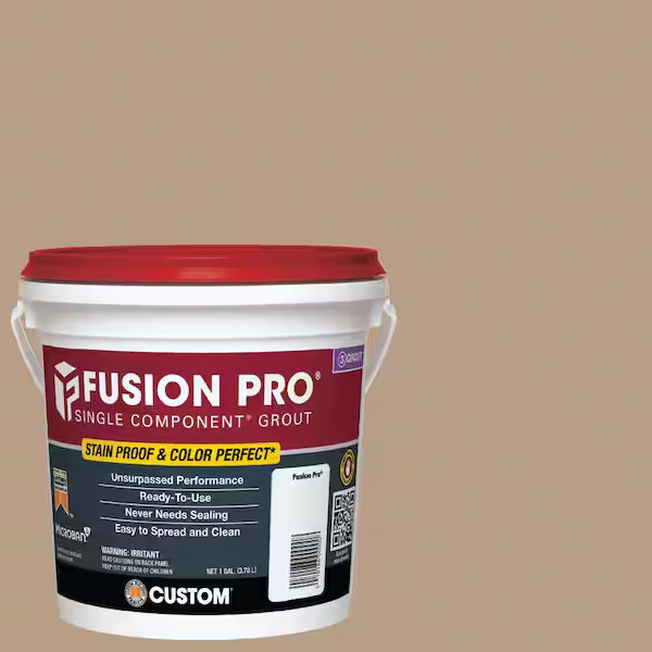 Fusion Pro #380 Haystack 1 gal. Single Component Stain Proof Grout