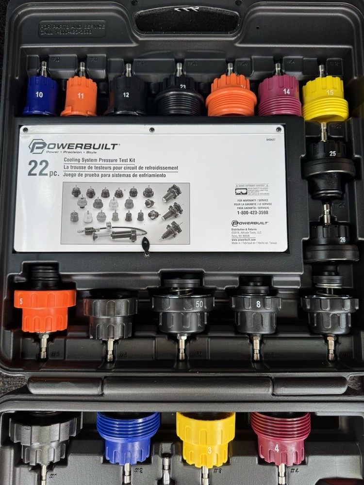 Powerbuilt 22pc. Cooling System Tool Set with Case