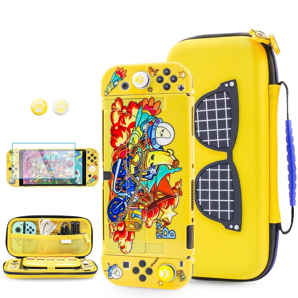 FUNDIARY Yellow Carrying Case Compatible with Banana PC