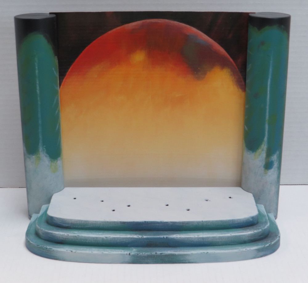 KISS LOVE GUN ALBUM STAGE FROM MCFARLANE BOX SET