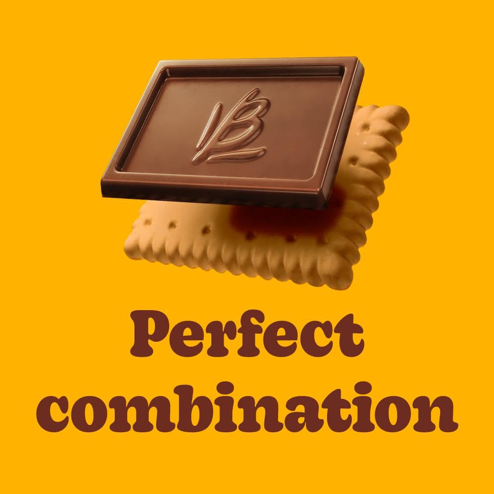 Bauducco Choco Biscuit Cookies – Crispy Chocolate-Covered Biscuits, Individually