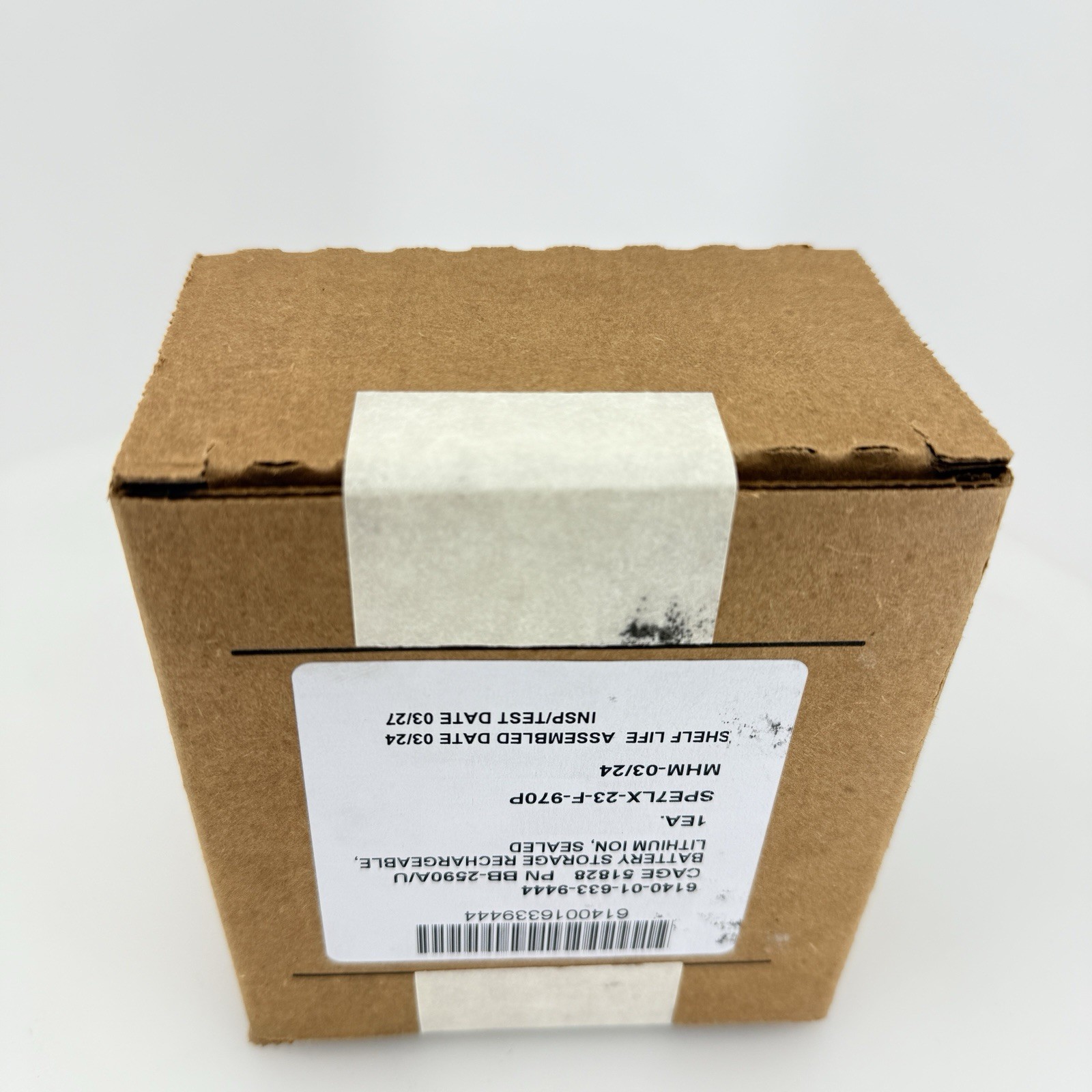 Bren-Tronics BB-2590A/U 7.5 Ah, Rechargeable Lithium-Ion Battery, 251 Wh