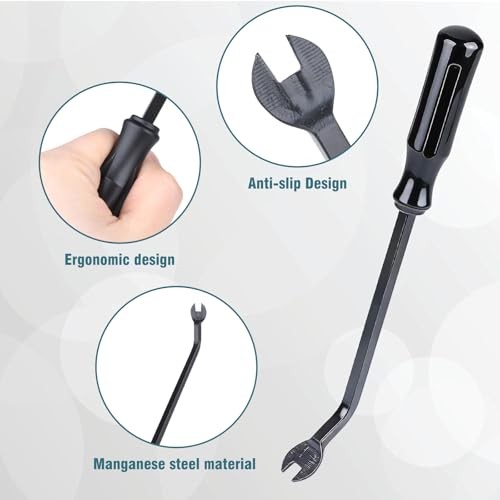 9 Pcs Auto Trim Removal Tool Kit - Plastic Pry Tool for Door Panel Dashboard