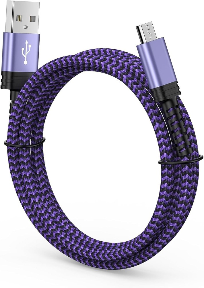 Robust 6FT Micro USB Charging Cable for Kindle & Android Devices, Plug & Play