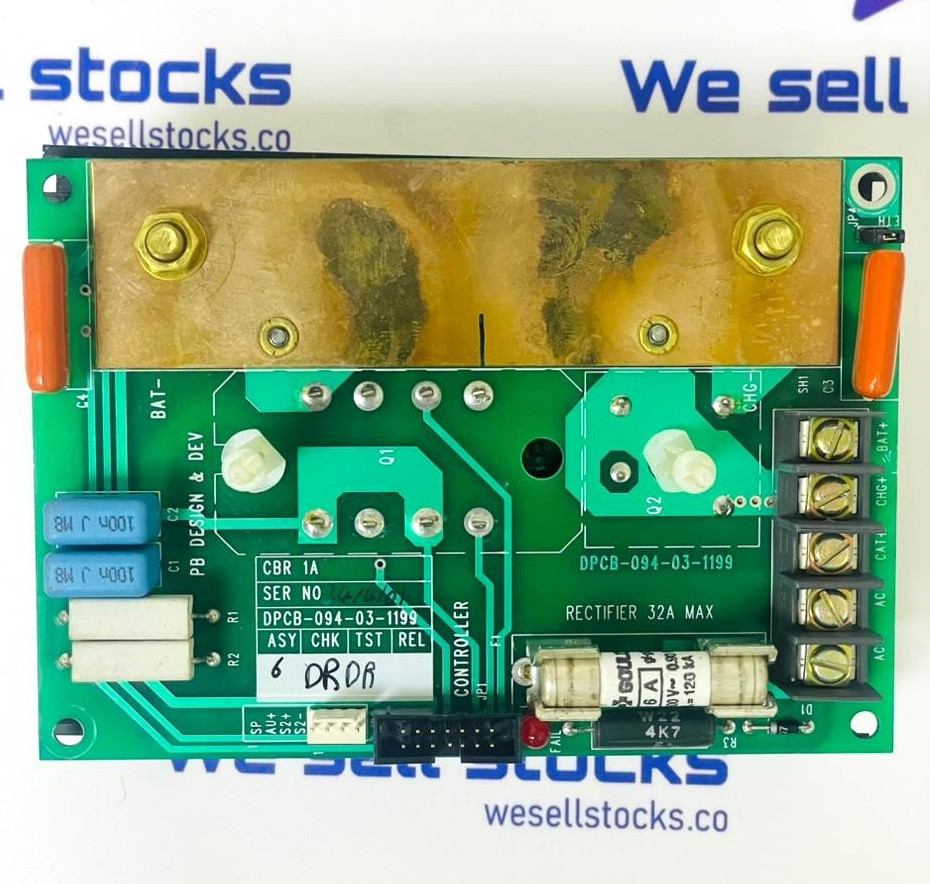 PB DESIGN & DEVELOPMENTS DPCB-094-03-1199 Rectifier PC Board