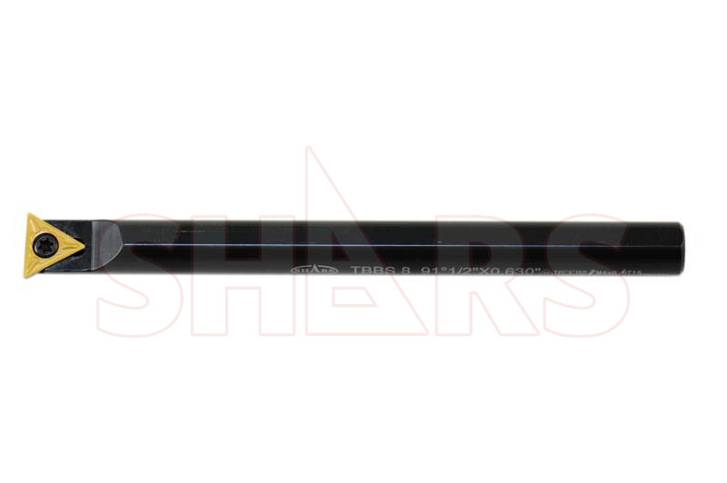 Shars 1/2" 91° RH TBBS8 Indexable Boring Bar + TPGW Insert + Cert P]