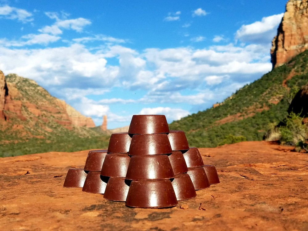8 Red Rock Sedona Vortex Pucks - Orgonite® Tower Busters -  Orgone Generator®