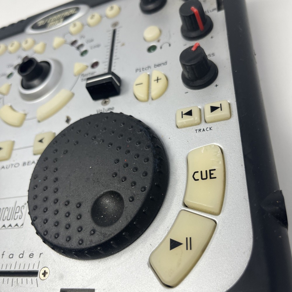 Hercules DJ Control MP3 USB Control Untested As Is