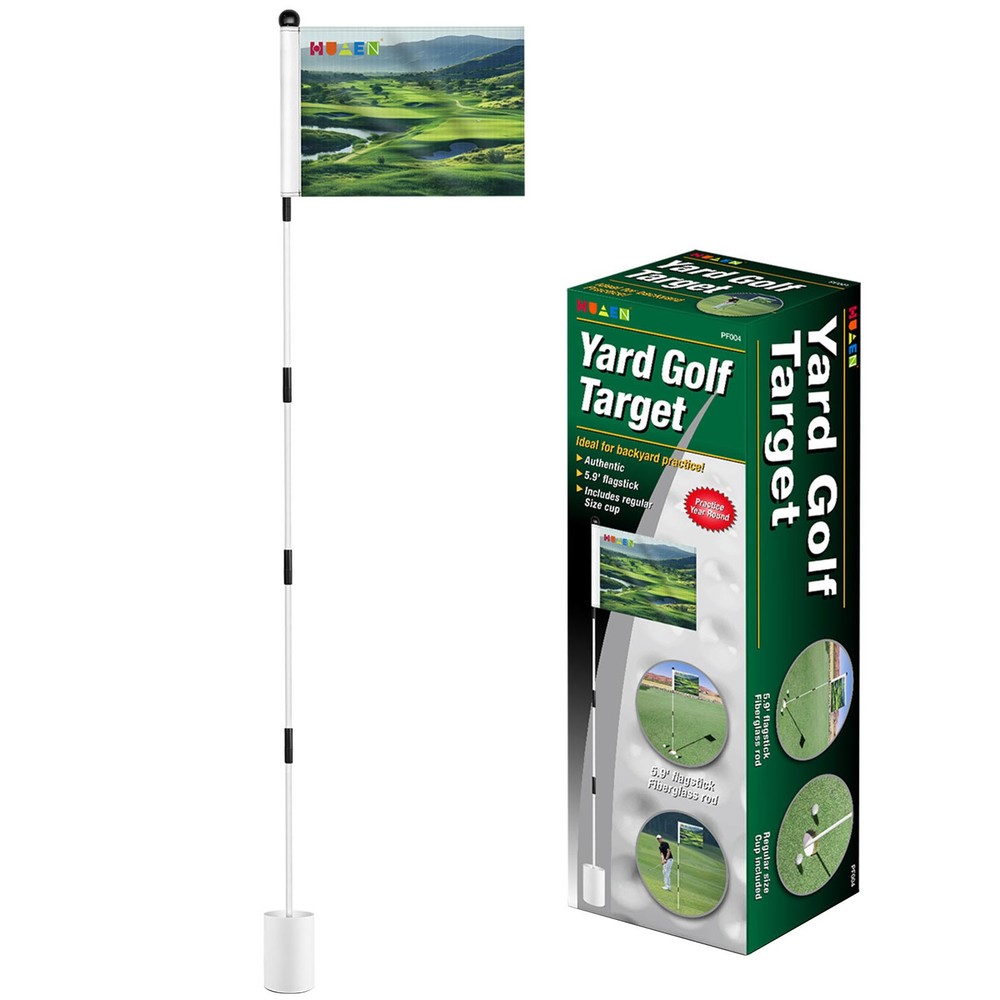 Golf Hole Cup Green Competition Course Durable Flagstick Cup Ring Accessory