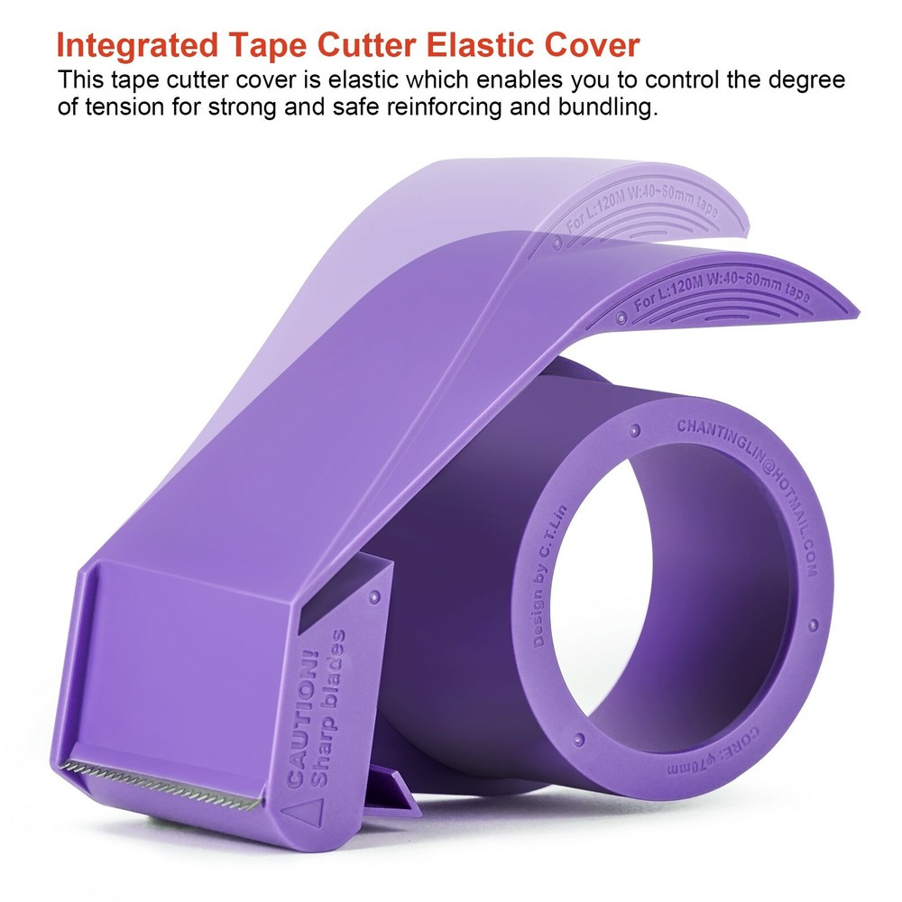 LINCO Handheld Packaging Tape Dispenser - Purple