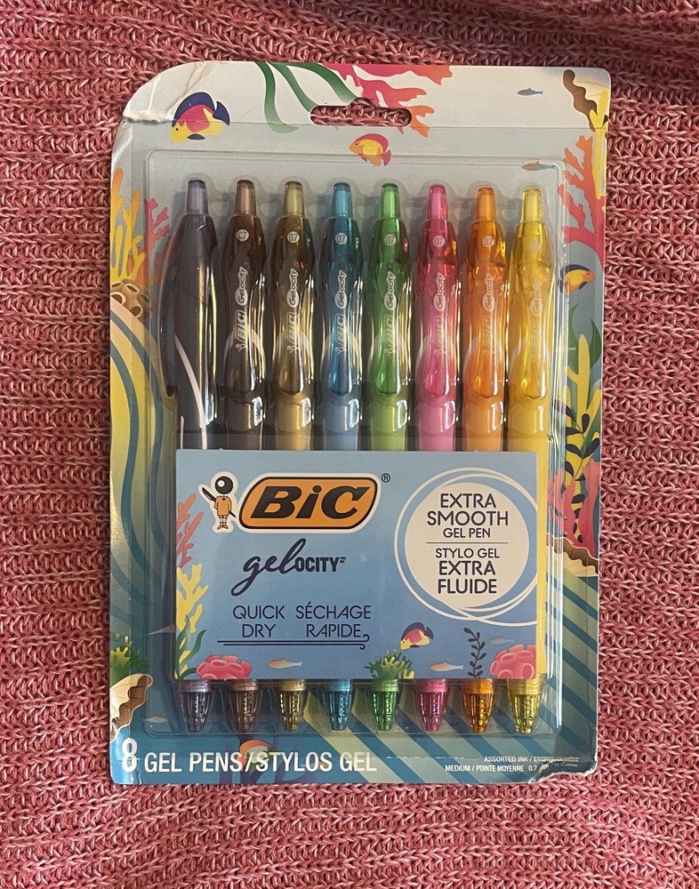Bic Gelocity Extra Smooth Gel Pen 8 Pack