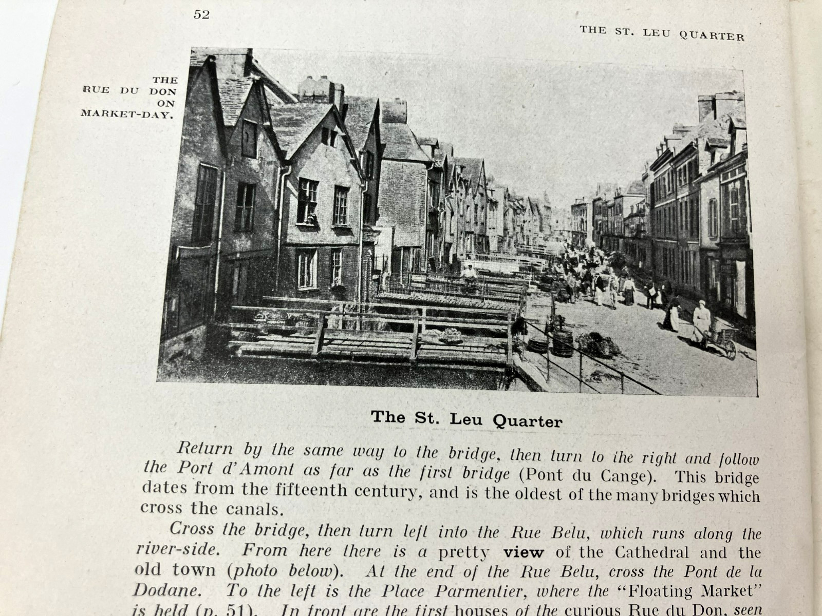 Antique 1919 WWI AMIENS Before And During The War Michelin Illustrated Guide