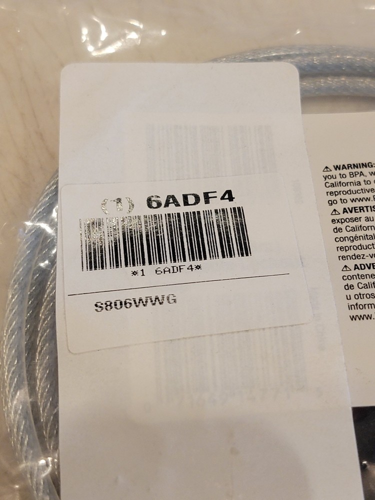 MASTER LOCK S806WWG, 6ADF4, Adjustable Cable Lockout.