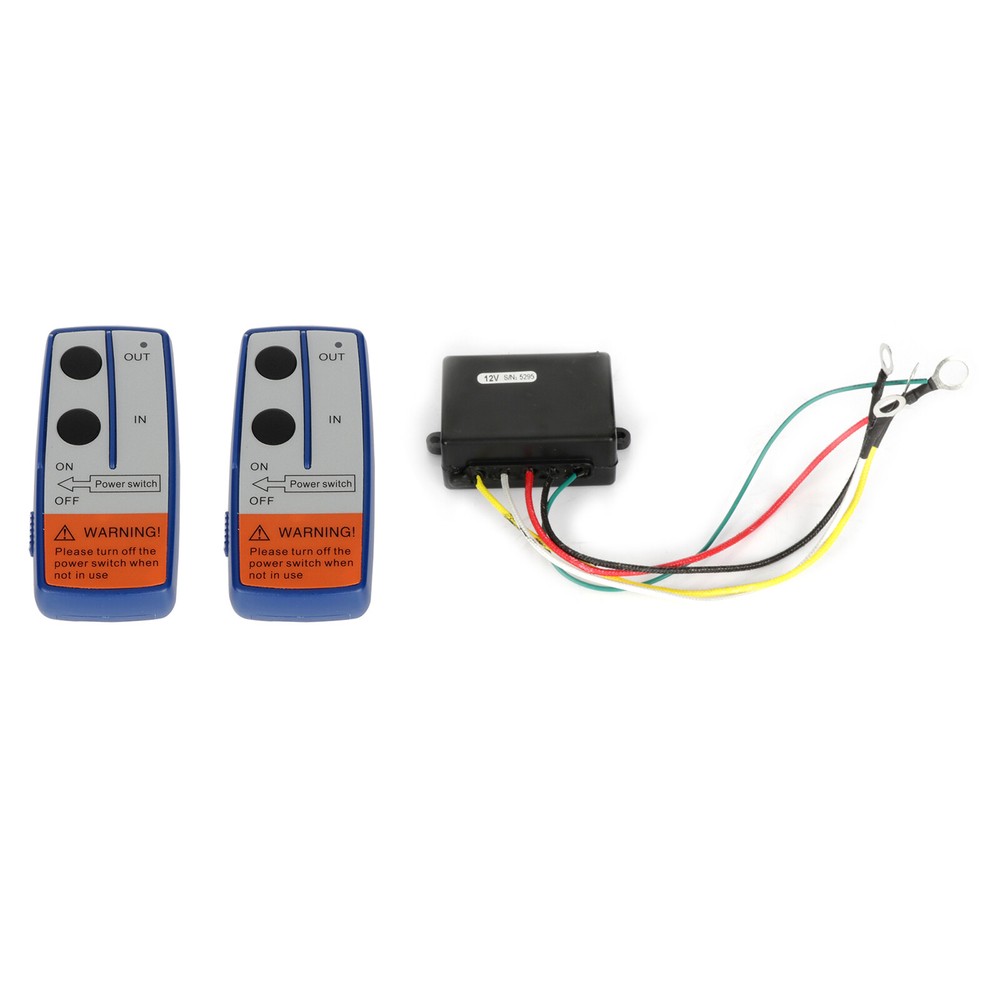 Wireless Winch Remote Control Twin 150ft 12V