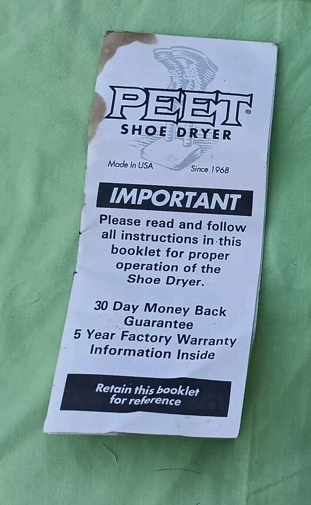 Peet Shoe / Wader / Boot Dryer