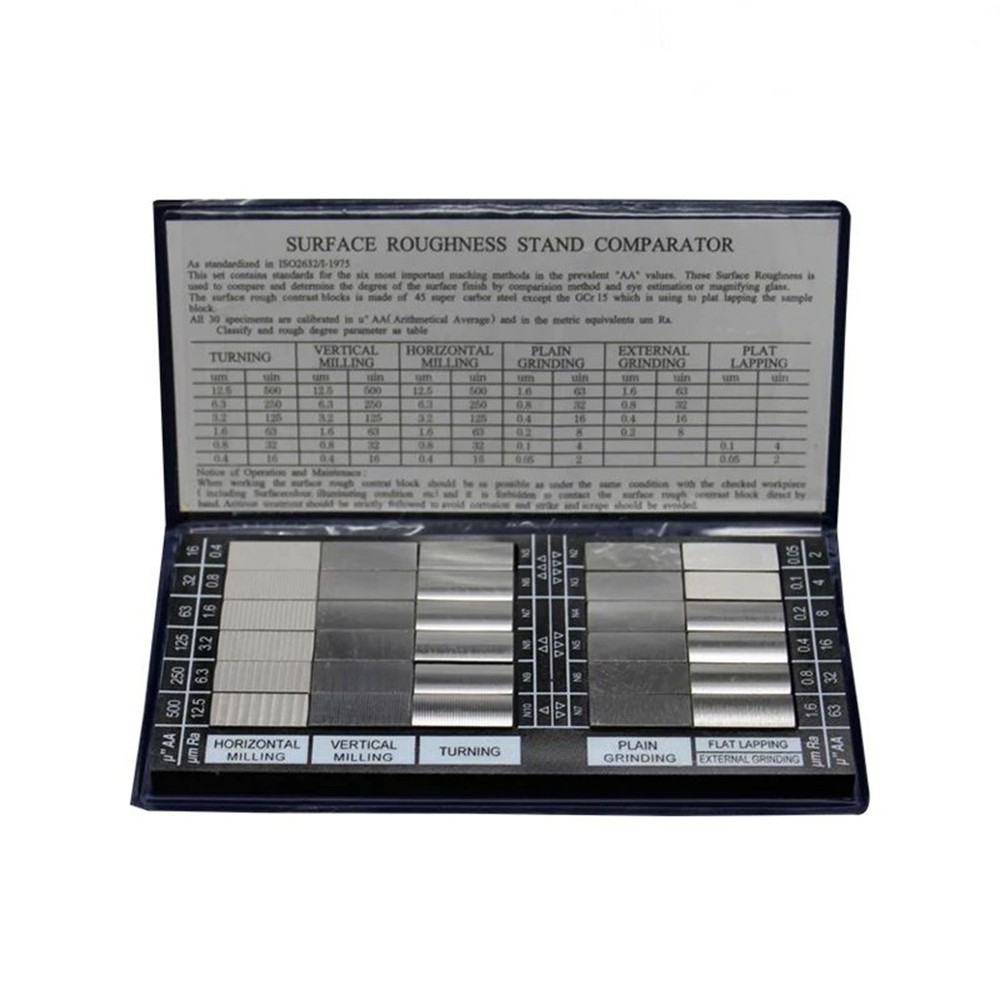 Sample Block Roughness 3 Flat Grinding 30pcs 6x3x3/8 Compare Conveniently