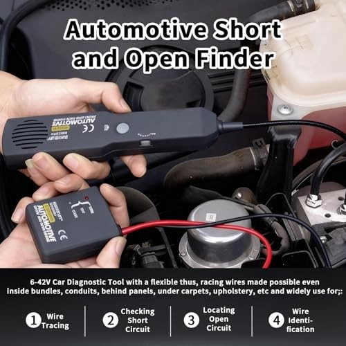 Cable Tracker Electrical, EM415 PRO Automotive Short & Open Finder, Wire