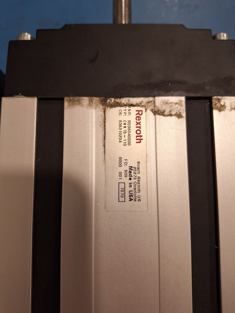 Bosch Rexroth High Precision Linear Actuator R036040000 CKK15-110