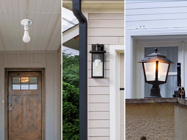 DEWENWILS 2 Pack Light Sensor Socket, Dusk to Dawn 360° Sensor Rotation, E26