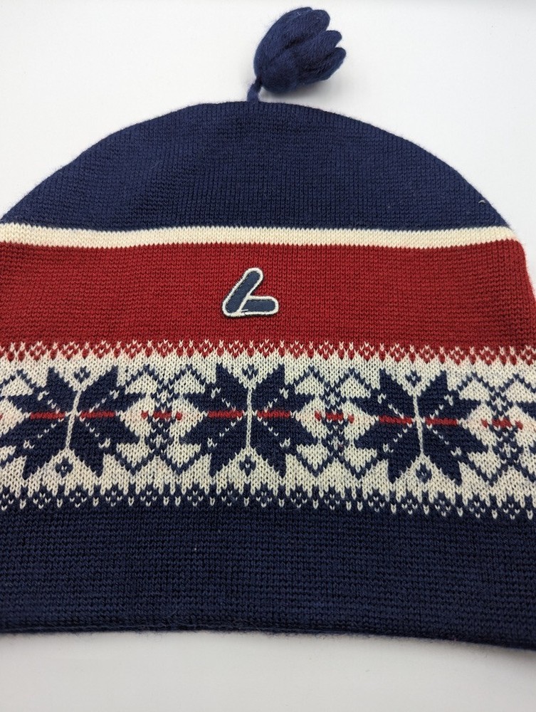 Vintage Loeffler Ski Hat Beanie