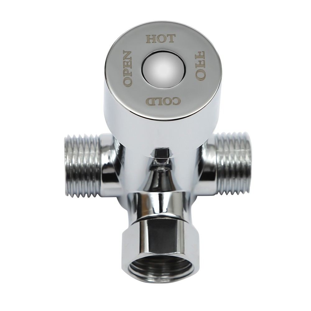 Modern Kitchen Automatic Sensor Faucet Black With Temperature-regulating Valve