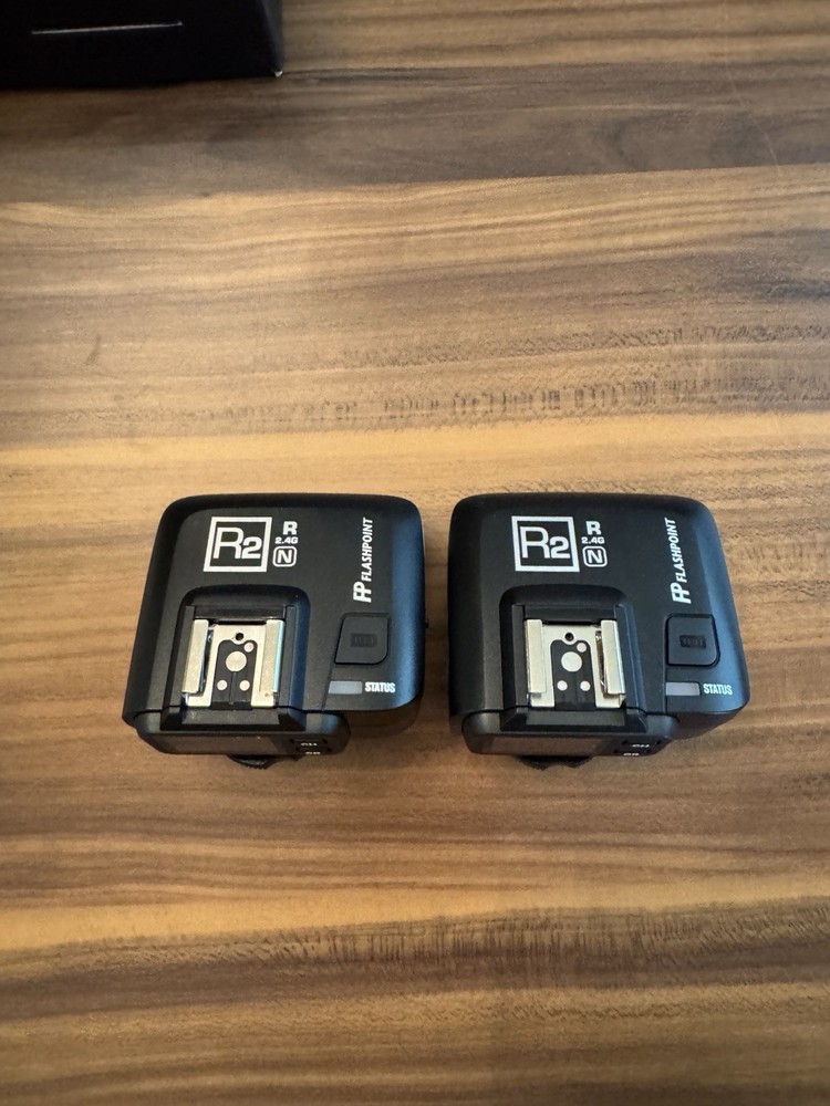 Flashpoint R2 TTL Wireless Flash 2 Receivers for Nikon NO BOX