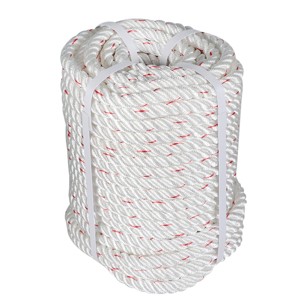 Double Braid Polyester Arborist Bull Rope Pulling Rigging Line 5850Lbs 1/2"×150'
