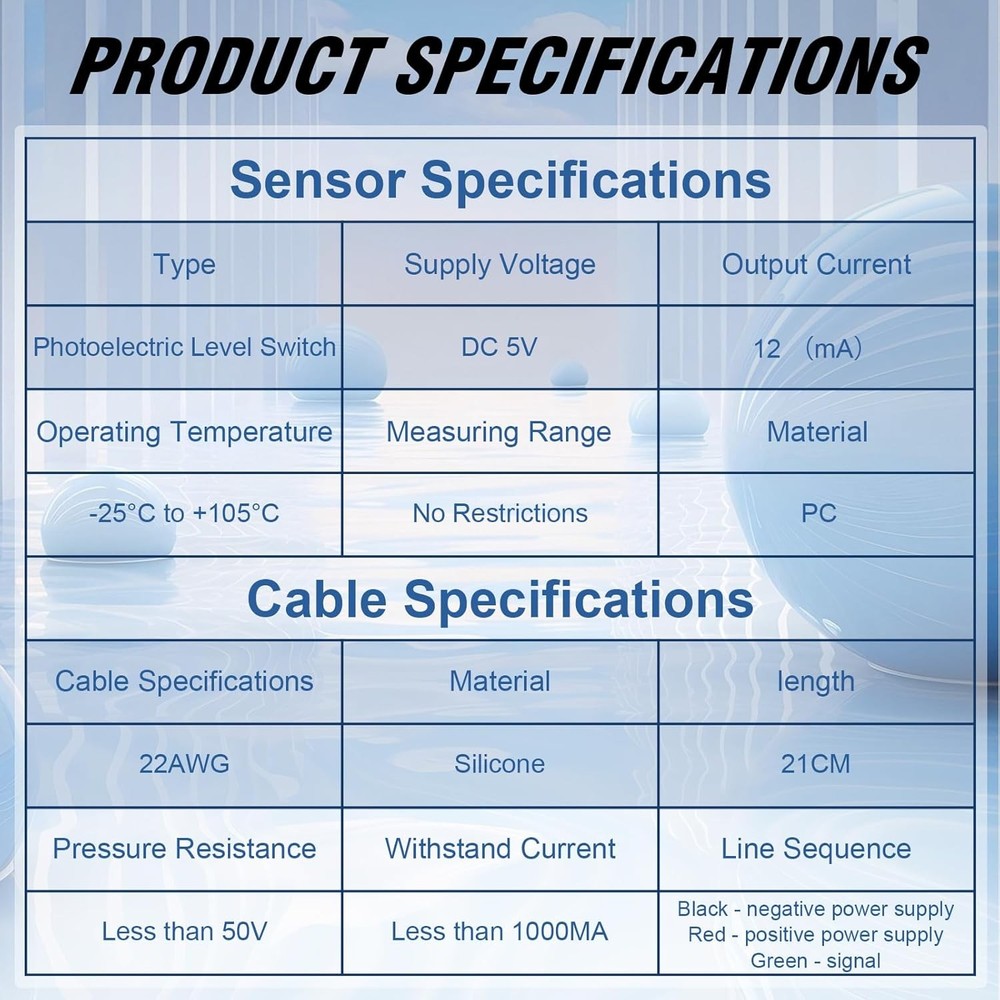 CQRobot Contact Water/Liquid Level Sensor Compatible with Raspberry Pi/Arduino.