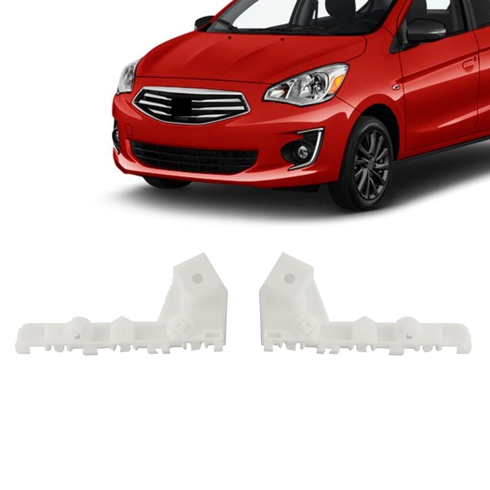Bumper Bracket Mounting Support Compatible Mirage G4 2017-2020 Pair 6400F222