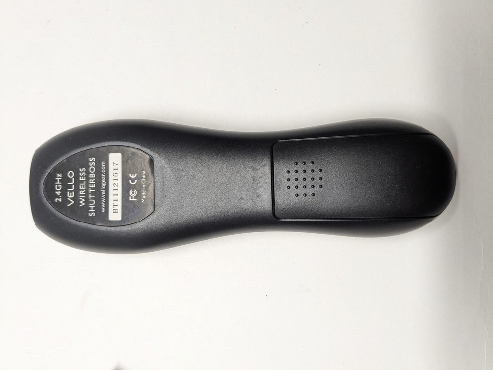 VELLO WIRELESS SHUTTERBOSS REMOTE TIMER