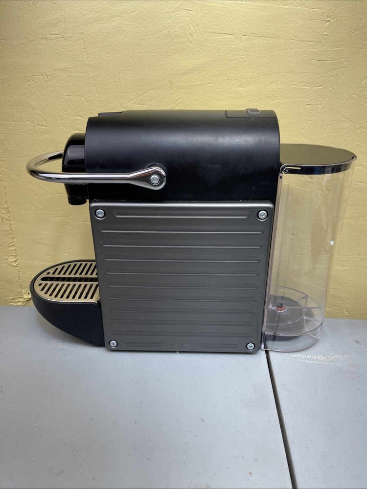 Nespresso Pixie C61 Espresso/Coffee Maker/Machine Black Cleaned/Tested