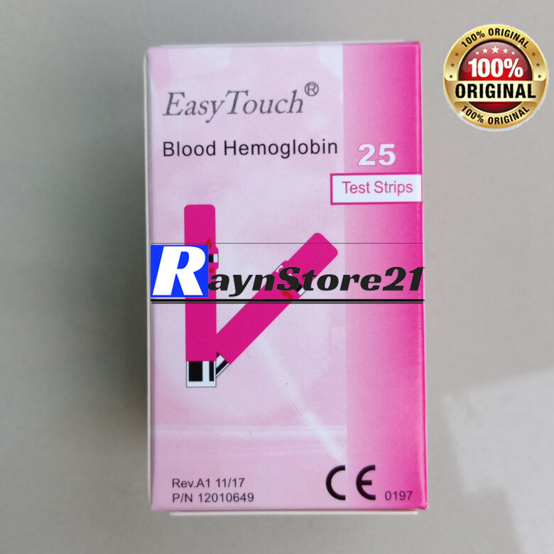 Easy Touch 25 Test Strips For Blood Hemoglobin Level Check