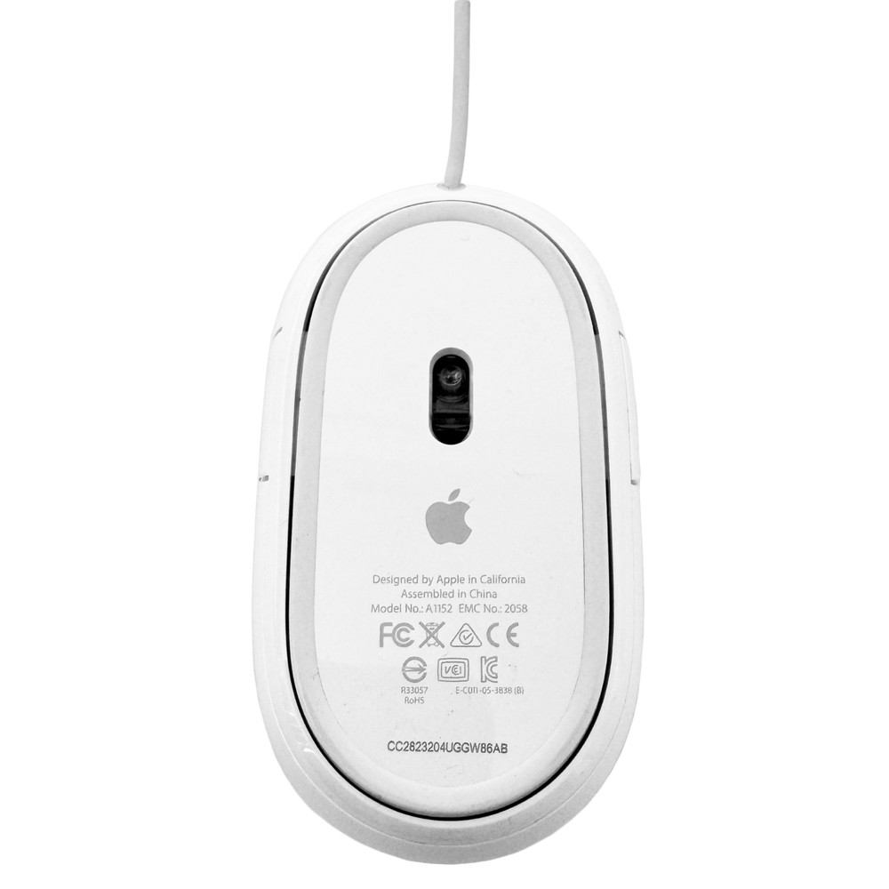 Apple A1152 Mighty Mouse ✅ Original Wired USB for Mac, Windows, Linux – Tested