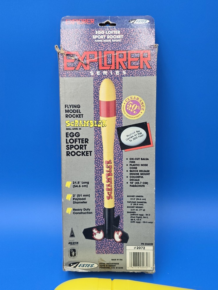 Estes Scrambler Nos Oop Kit 2072