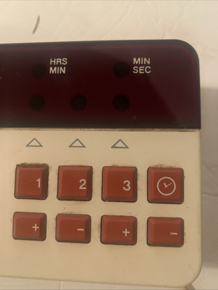 West Bend Model 40001 Triple Timer Plus (Clock/Timer) TESTED Vintage Retro