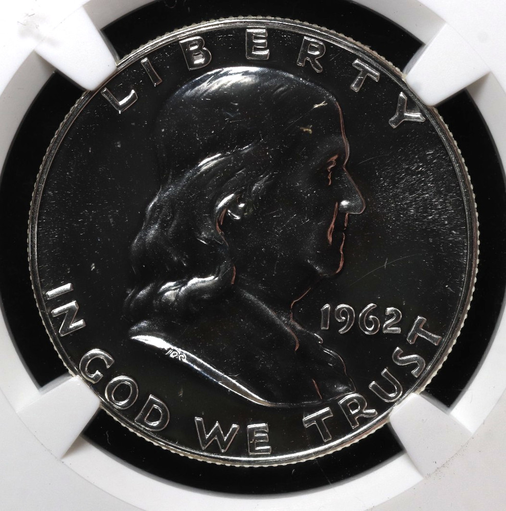 1962 Franklin Half Dollar Proof NGC PF68