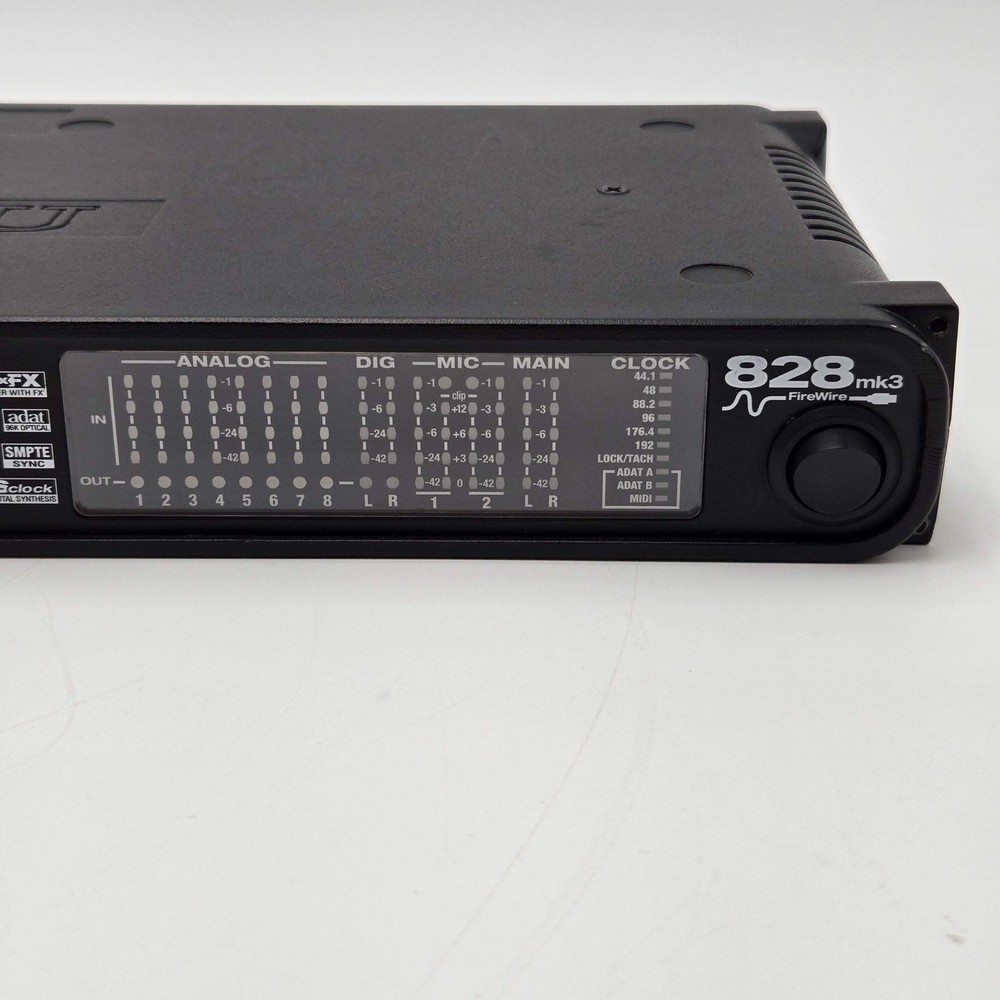 MOTU 828 Mk 3 Audio Interface - Untested